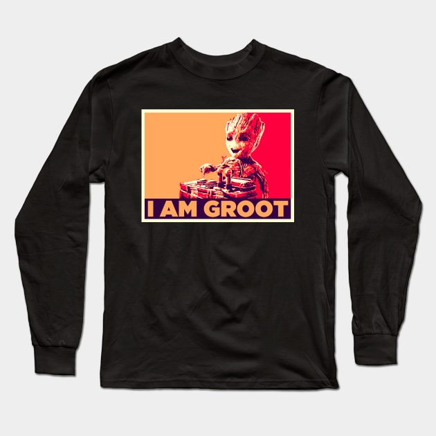 I am Groove! Long Sleeve T-Shirt by HellraiserDesigns